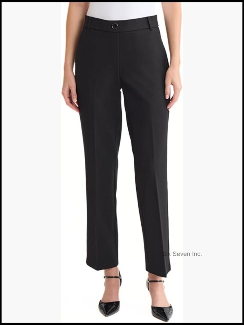 Pull-on Straight Leg Pants – Women’s Work & Casual Trousers